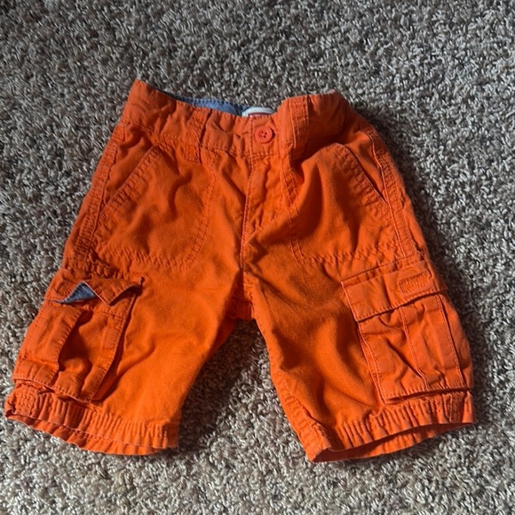 NWOT Levi's Vibrant Orange Kids Cargo Shorts size 3T - Picture 4 of 4